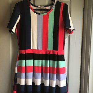 LuLaRoe Amelia Dress size XXL
